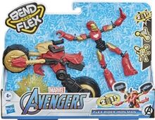 Avengers Bend & Flex Rider Iron Man