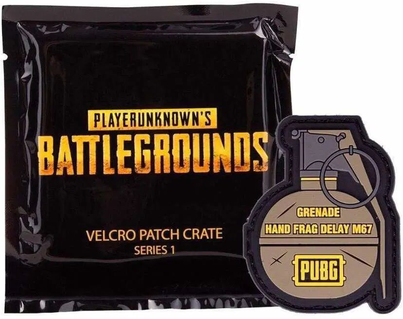 PUBG, Velcro Patch Crate - Series 1