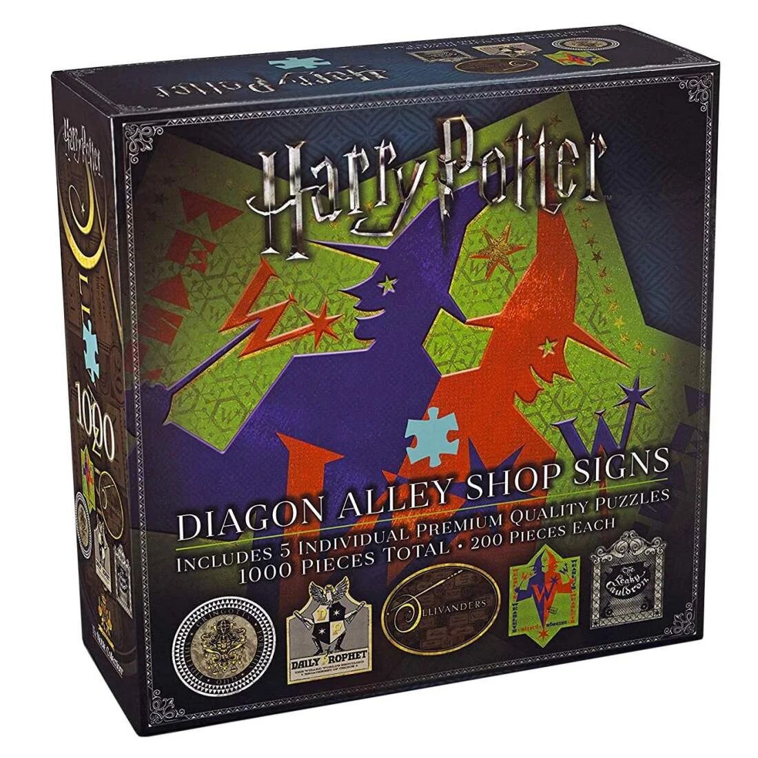 Harry Potter, 5x Puslespill - Diagon Alley