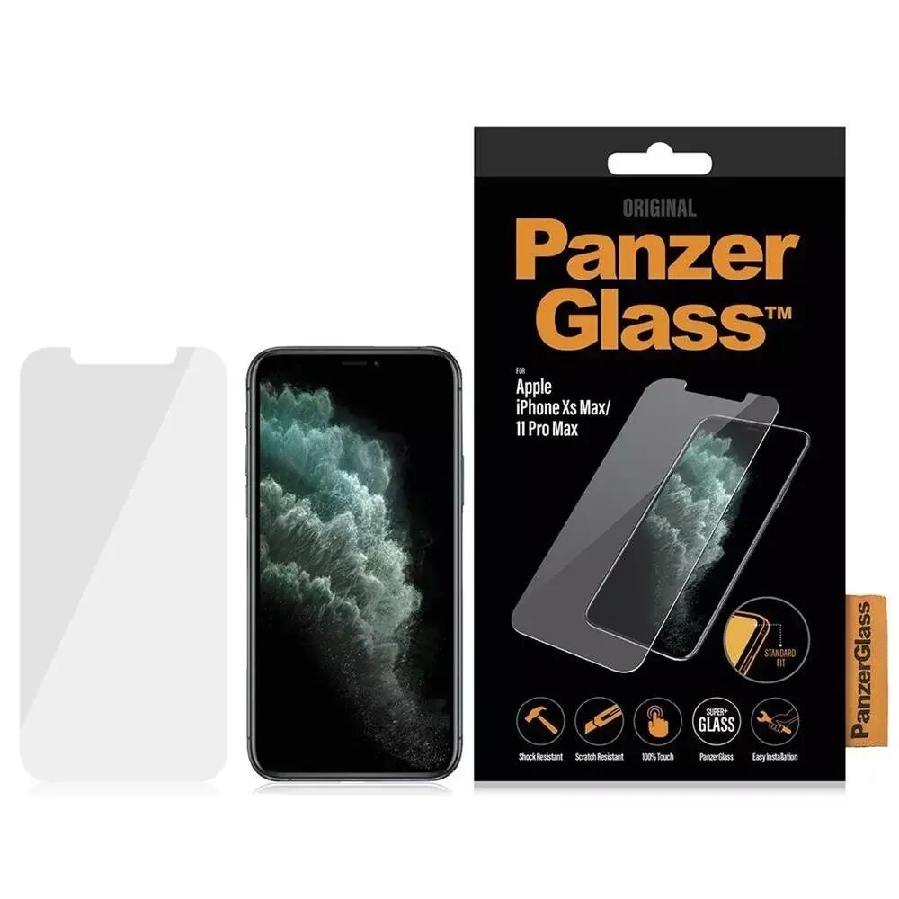 PanzerGlass iPhone 11 Pro Max / Xs Max PanzerGlass Standard Fit Skjermbeskytter - Gjennomsiktig