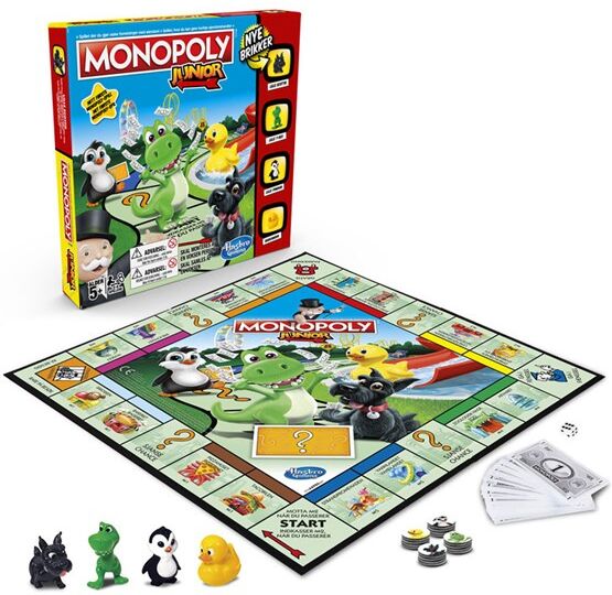 Hasbro Games Monopoly Junior Dk/No