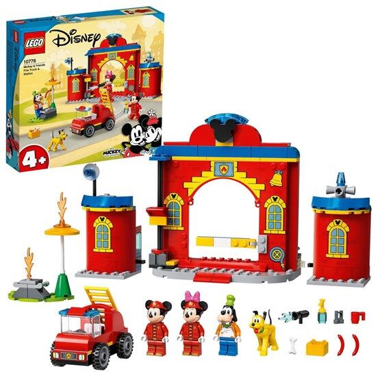 LEGO Mickey & Friends 10776, Mikke og venners brannstasjon med brannbil