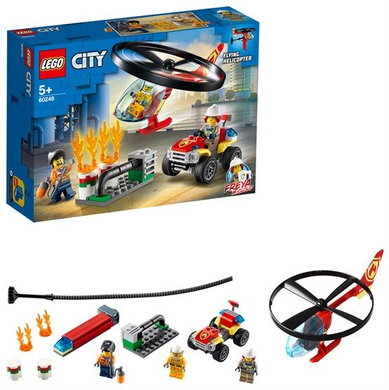 LEGO City 60248, Brannvesenets utrykningshelikopter