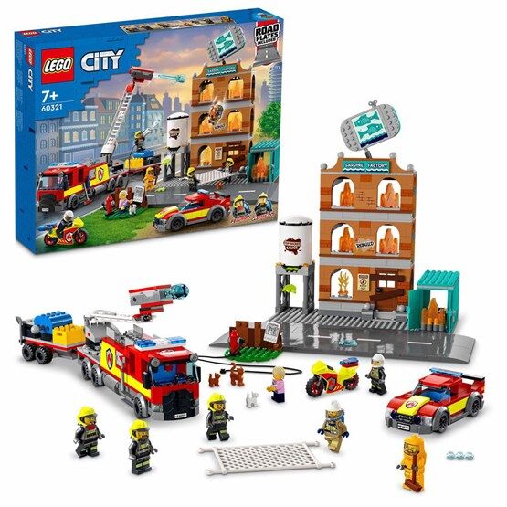 LEGO City Fire 60321, Brann- og utrykningssett