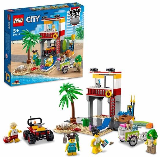 LEGO My City 60328, Livredningstårn på stranda