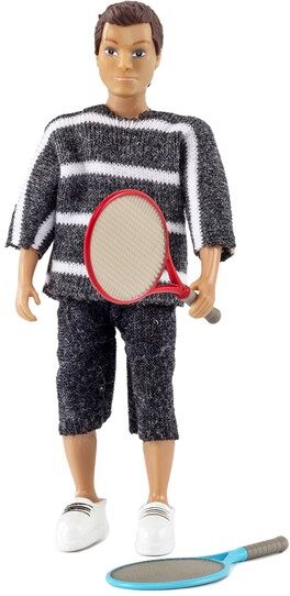 Lundby, Pappa + 2 Tennisracketer.