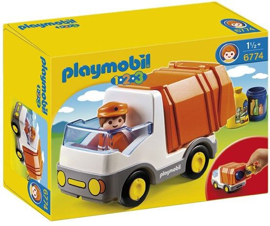 Playmobil 1.2.3 6774, Søppelbil