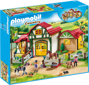 Playmobil Country 6926, Stort ridesenter