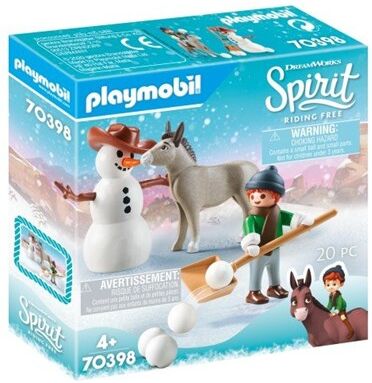 Playmobil 70398, Snips with snowman