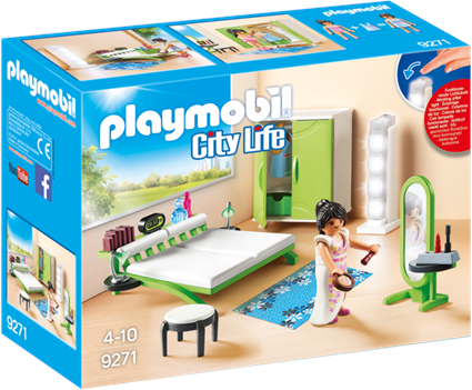 Playmobil City Life 9271, Soverom