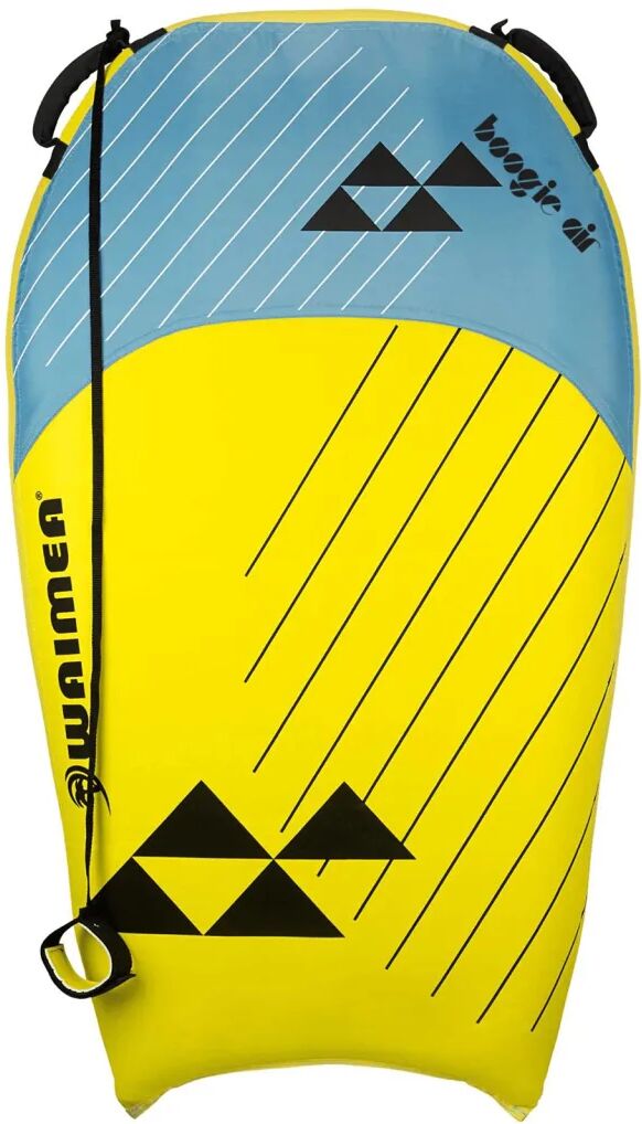 Waimea Oppblåsbart bodyboard Boogie Air gul og blå PVC 52WF-GEB-Uni