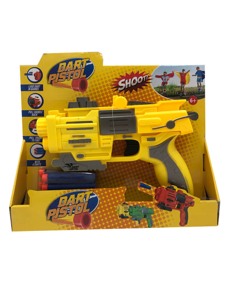 Fun & Games Dart Pistol Yellow