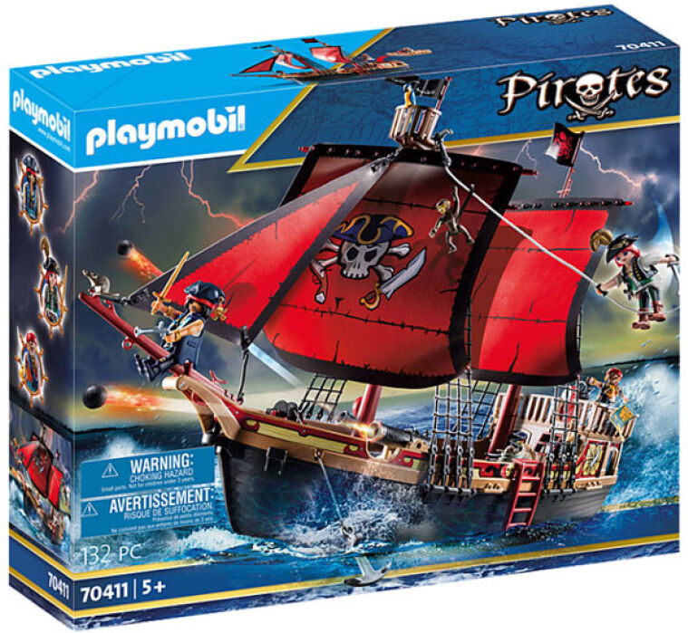 Playmobil Pirates - Skalleslagskip 70411