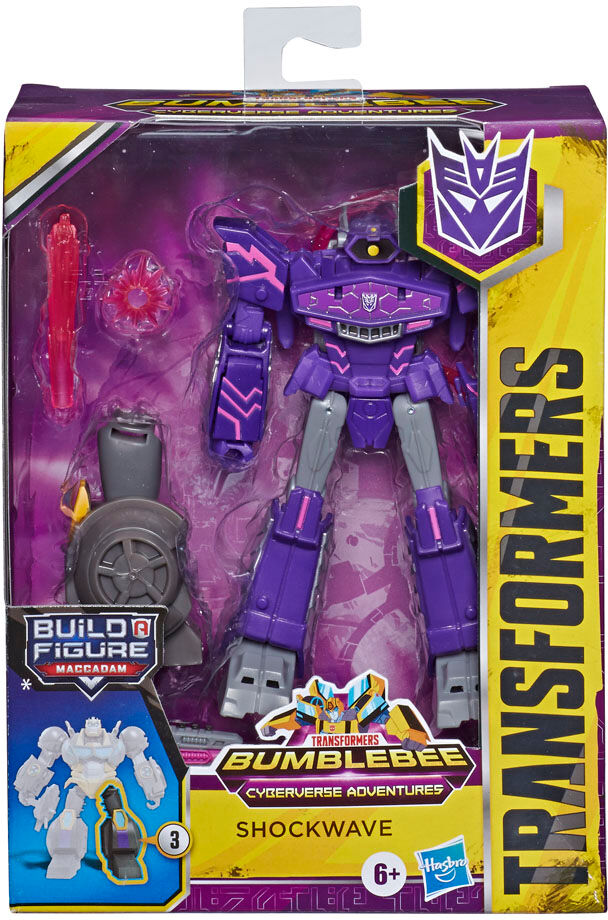 Transformers Cyberverse Build A Figure - Shockwave