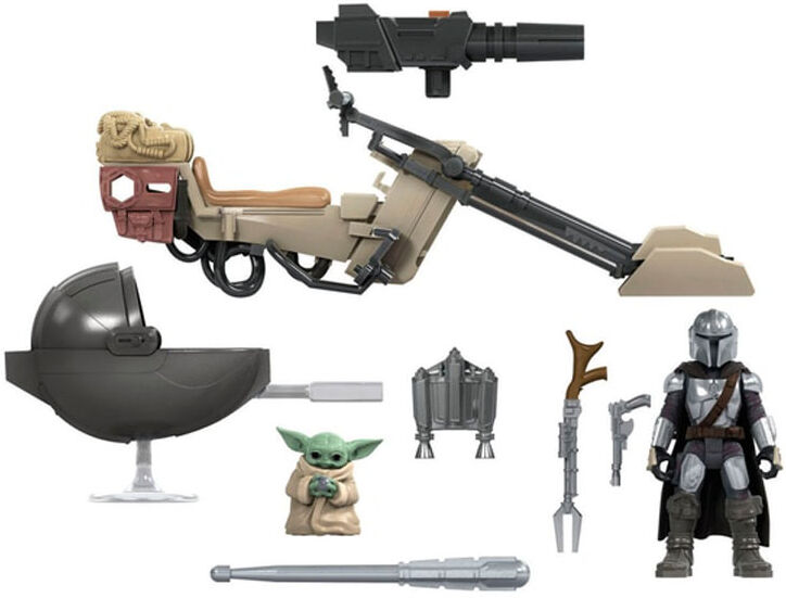 Star Wars Mission Fleet - Mandolorian And The Child Speeder