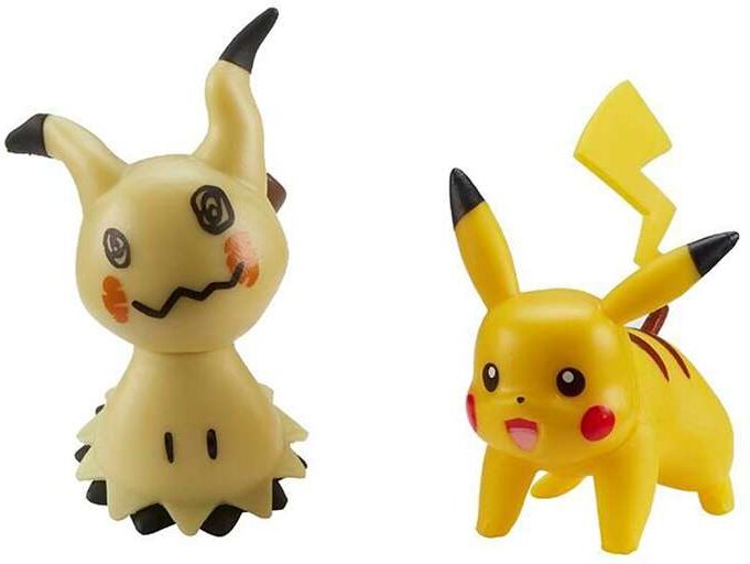 Pokemon Pokémon Battle Figurer - Mimikyu & Pikachu