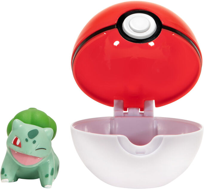 Pokemon Pokémon Clip 'N' Go - Bulbasaur Og Poké Ball