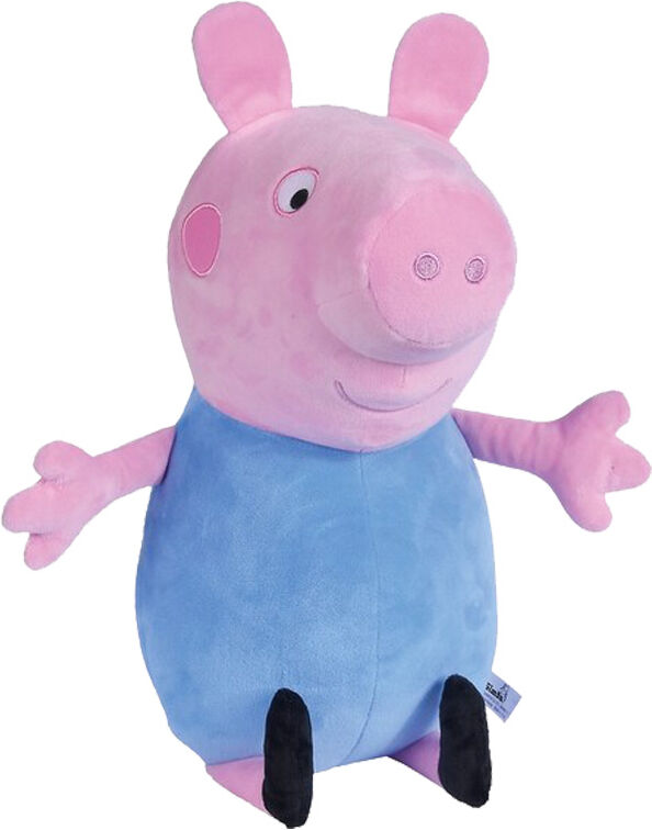 Peppa Gris Plysj 20 Cm - Georg - Lyseblå