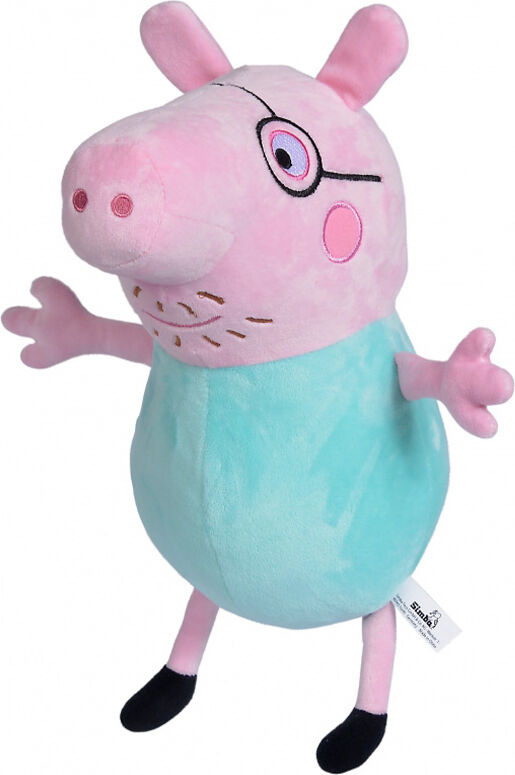 Peppa Gris Plysj 28cm - Pappa Gris