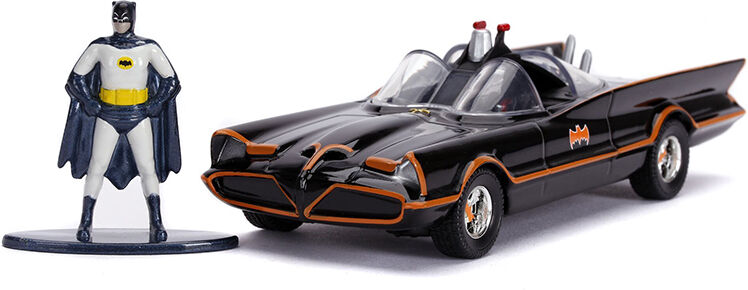 Justice League Dc Comics Batman Kjøretøy - Batmobil 1966 Classic & Batman