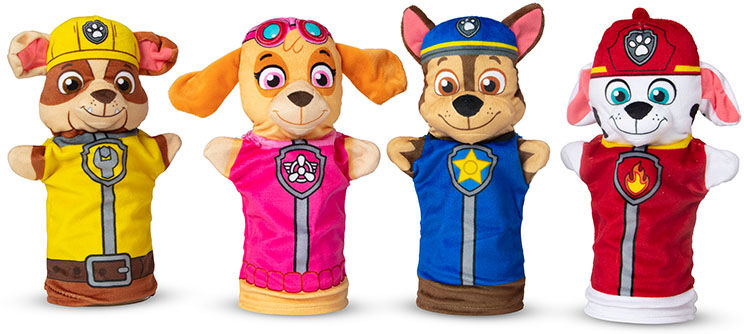 Melissa & Doug - Paw Patrol Hånddukker