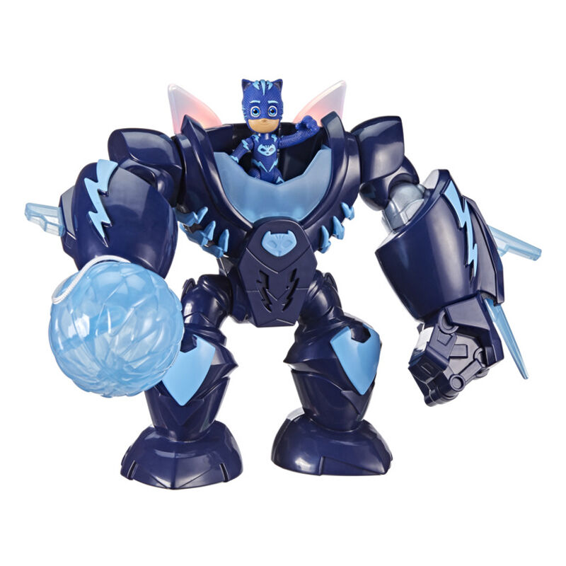 Pj Masks/ Pysjheltene Pysjheltene Hero Id Figursett - Robo-Catboy