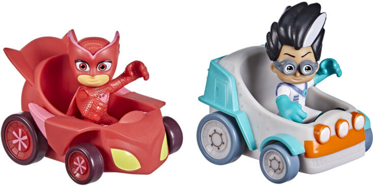 Pj Masks/ Pysjheltene Pysjheltene Battle Racers - Owlette Vs Romeo