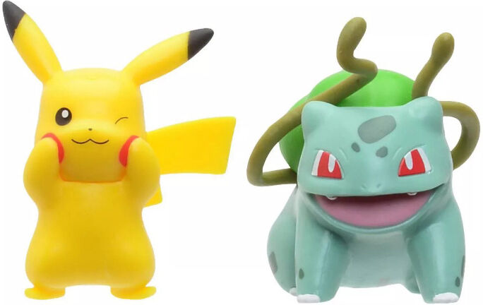 Pokemon Pokémon Battle Figur - Pikachu Vs Bulbasaur