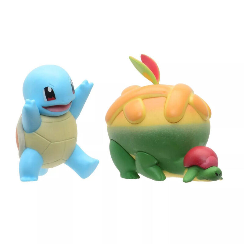 Pokemon Pokémon Battle Figur - Squirtle Vs Appletun