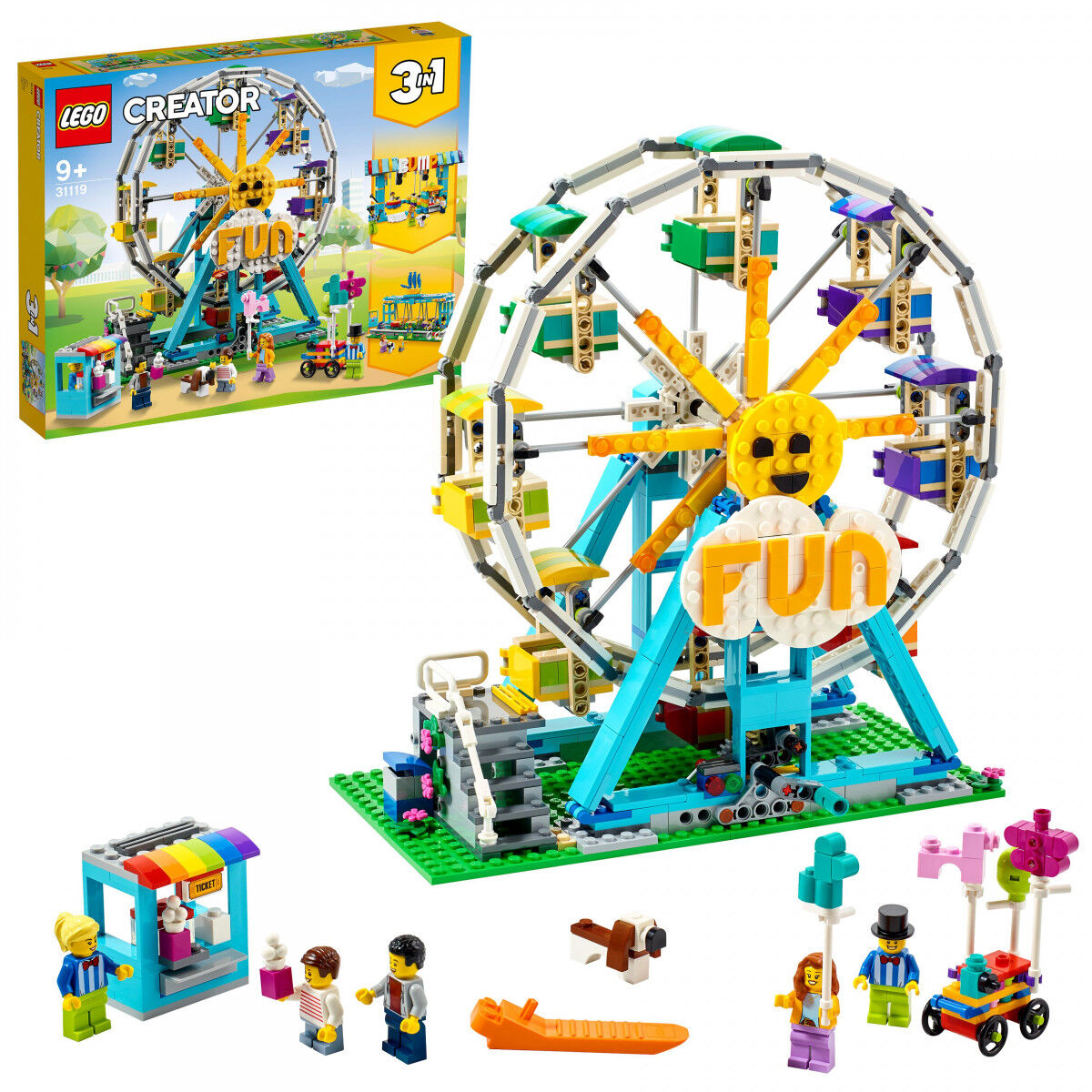 Lego Creator 3-I-1 - Pariserhjul 31119