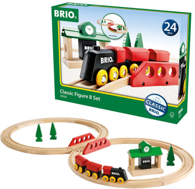 Brio Togbane Klassisk 8-Tall 33028