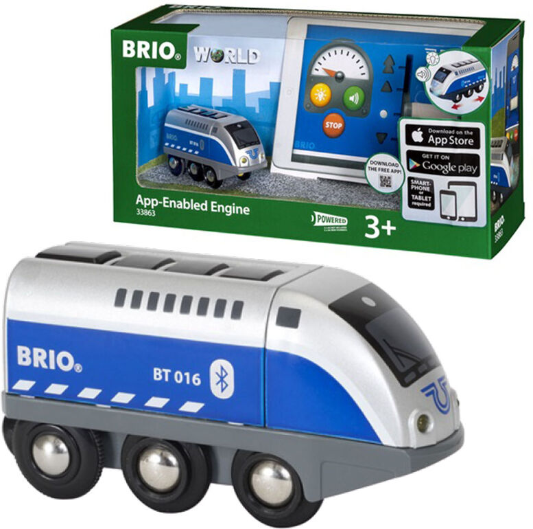 Brio World App-Styrt Lokomotiv 33863**