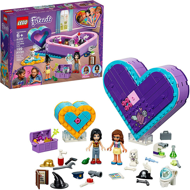 Lego Friends - Vennskapspakke Med Hjertebokser 41359