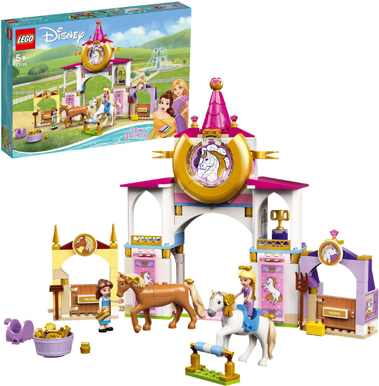 Lego Disney Princess - Belle Og Rapunsels Prinsessestall 43195