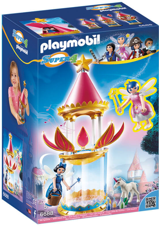 Playmobil Super 4 - Musikalsk Blomstertårn 6688**