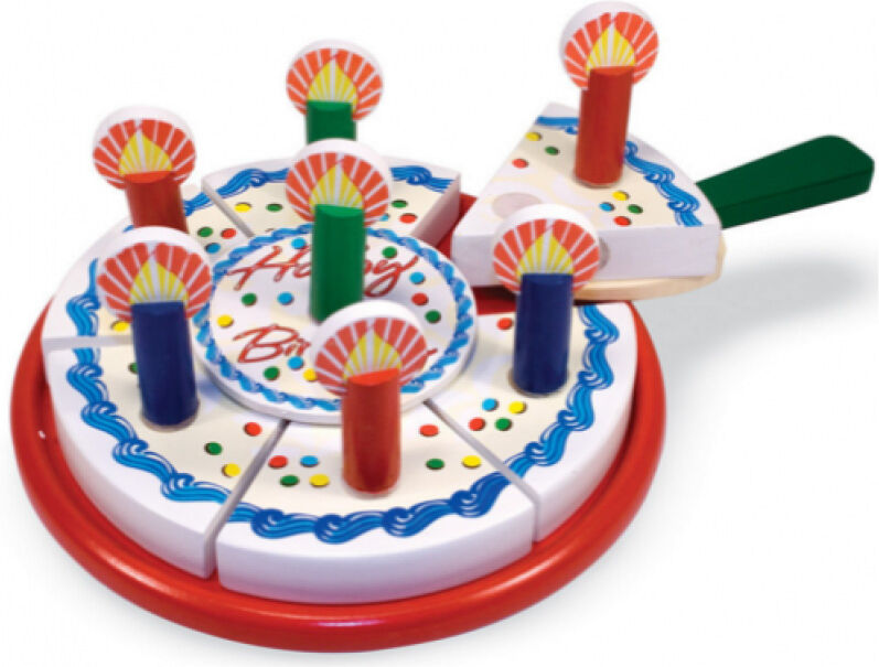 Melissa & Doug - Bursdagskake I Tre