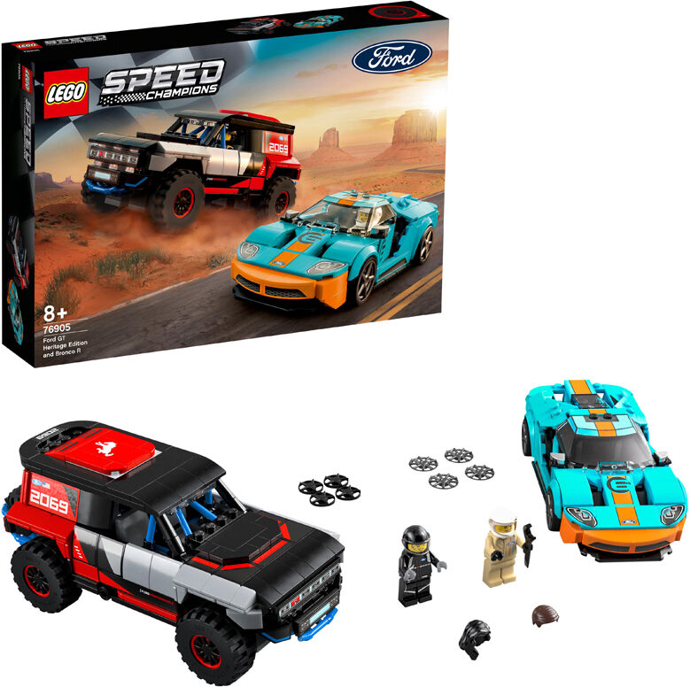 Lego Speed Champions - Ford Gt Heritage Edition Og Bronco R 76905