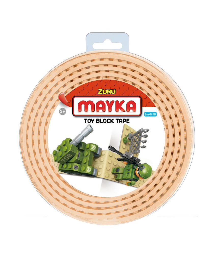 Mayka Block Tape Stor 2 Meter - Sand