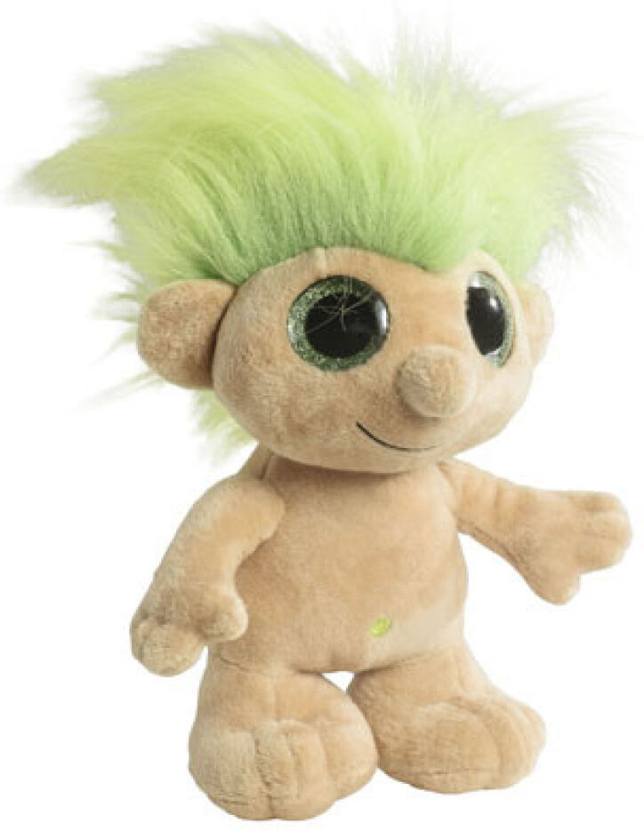 Molli Toys Plysjbamse - Troll 22 Cm Grønn