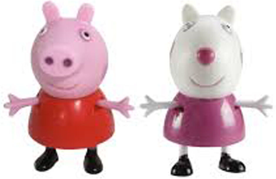 Peppa Gris Figurer - Peppa Og Susi Sau