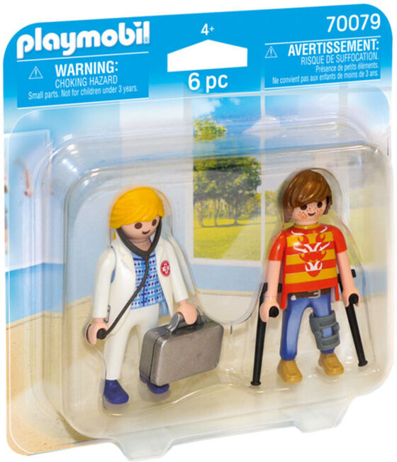 Playmobil Duopack - Lege Og Pasient 70079