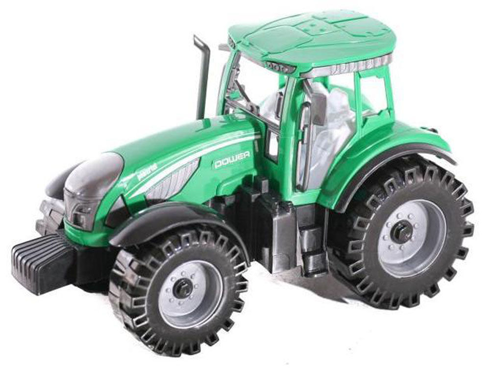 Traktor Med Friksjon - Grønn