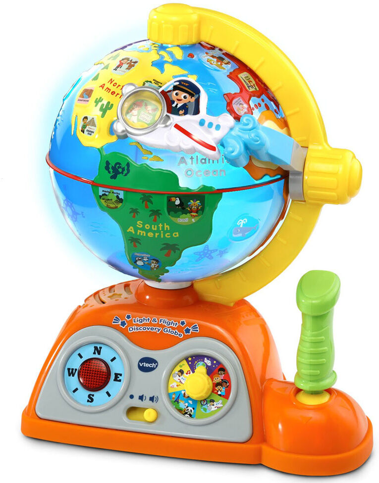 Vtech Lys Og Fly Oppdagelses-Globus No