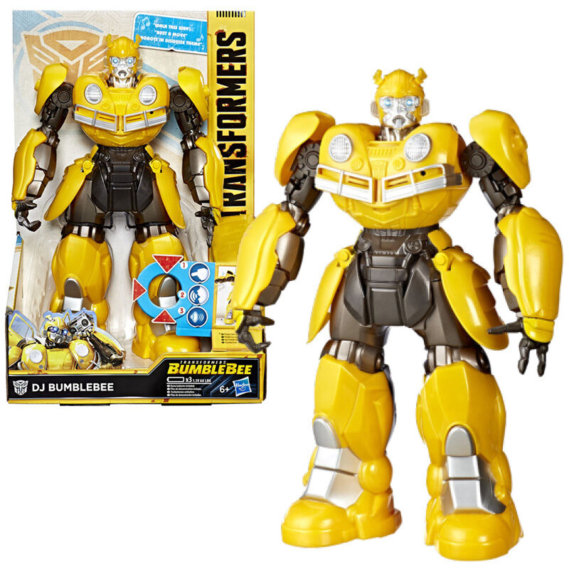 Transformers: Bumblebee - Dj Bumblebee 25 Cm Med Musikk Og Opptaksfunksjon