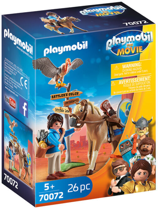 Playmobil The Movie Marla Med Hest 70072