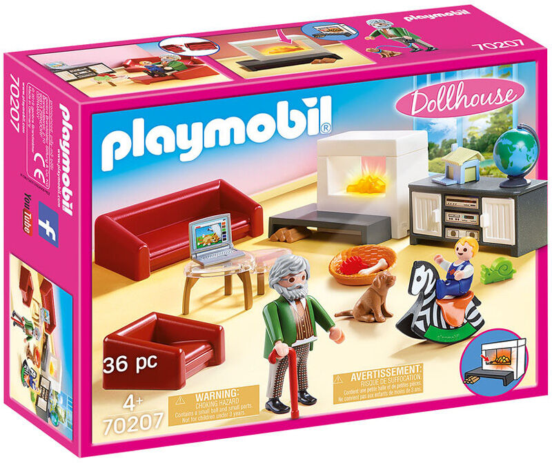 Playmobil Dollhouse - Lun Stue 70207