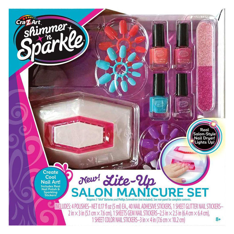 Sparkle Shimmer 'N Sparkle - Manikyr Sett