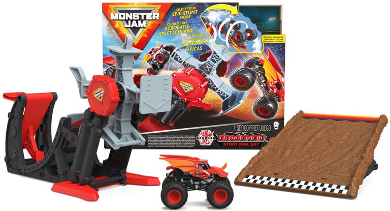 Monster Jam Stunt Sett - Bakugan Dragonoid