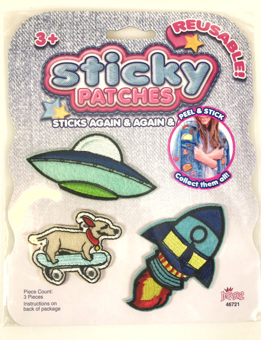 Sticky Patches 3pk - Ufo