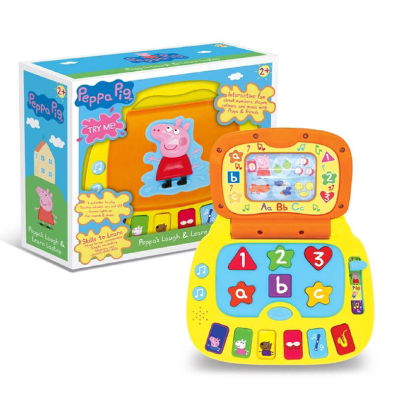 Peppa Gris Laugh And Learn Laptop - Norsk Tale